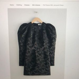& Other Stories Puff-Sleeve Dress